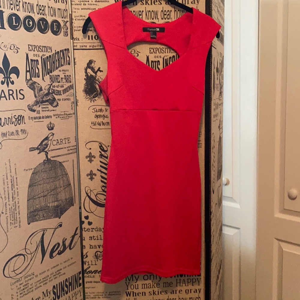 3/$10 SALE🌈Red bodycon mini dress